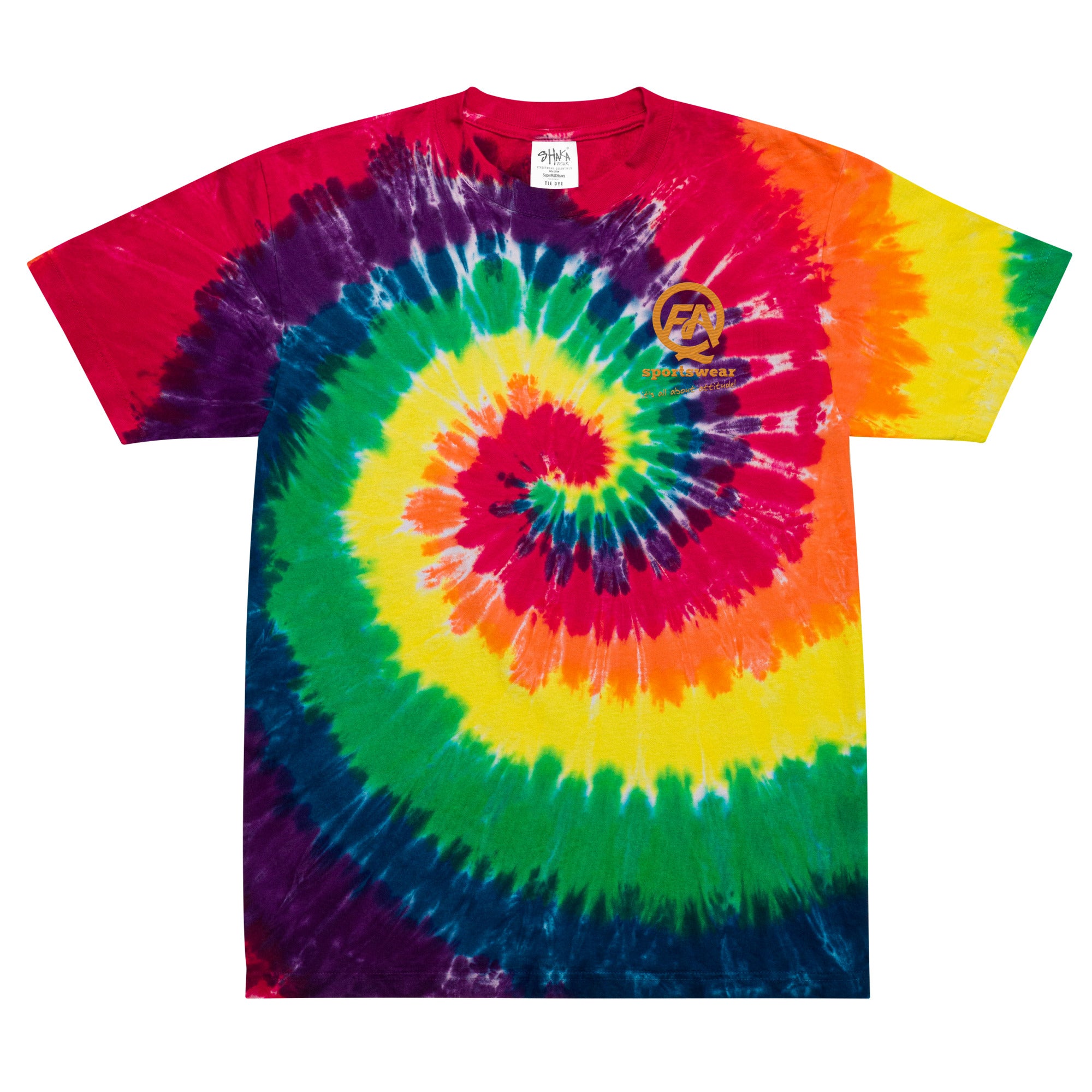 Oversized Tie-Dye T-Shirt-FAQ Sportswear