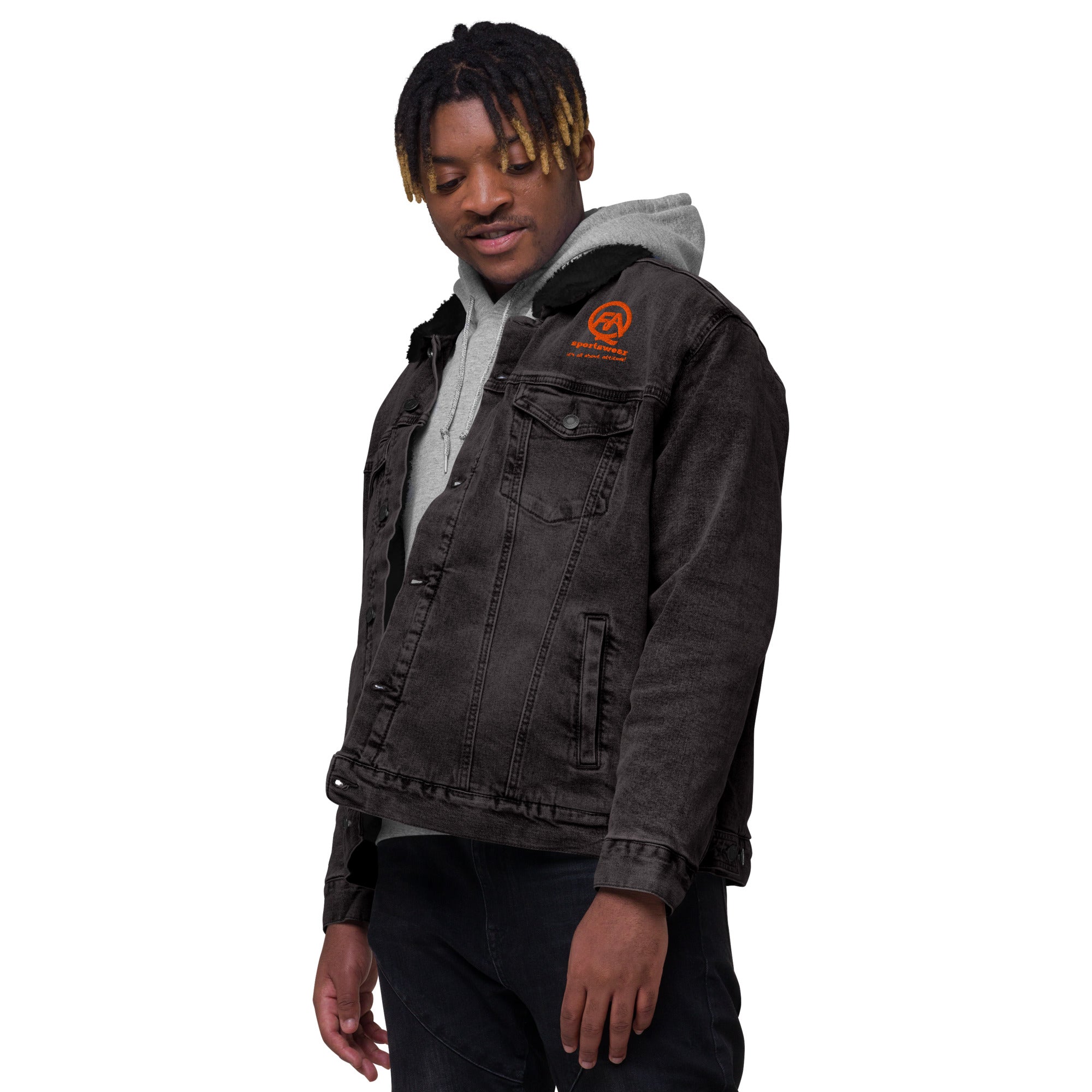 Denim Sherpa Jacket-FAQ Sportswear