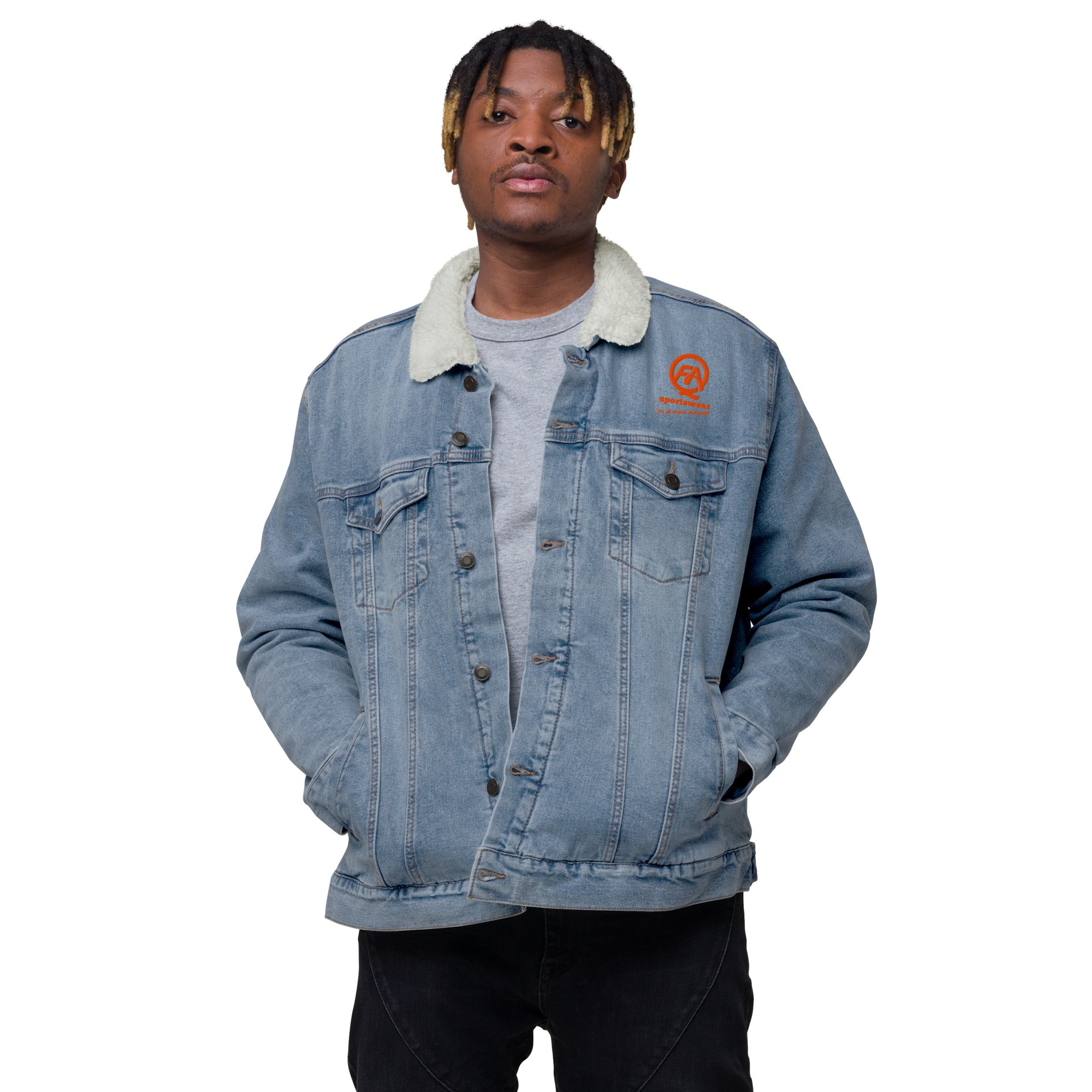 Denim Sherpa Jacket-FAQ Sportswear