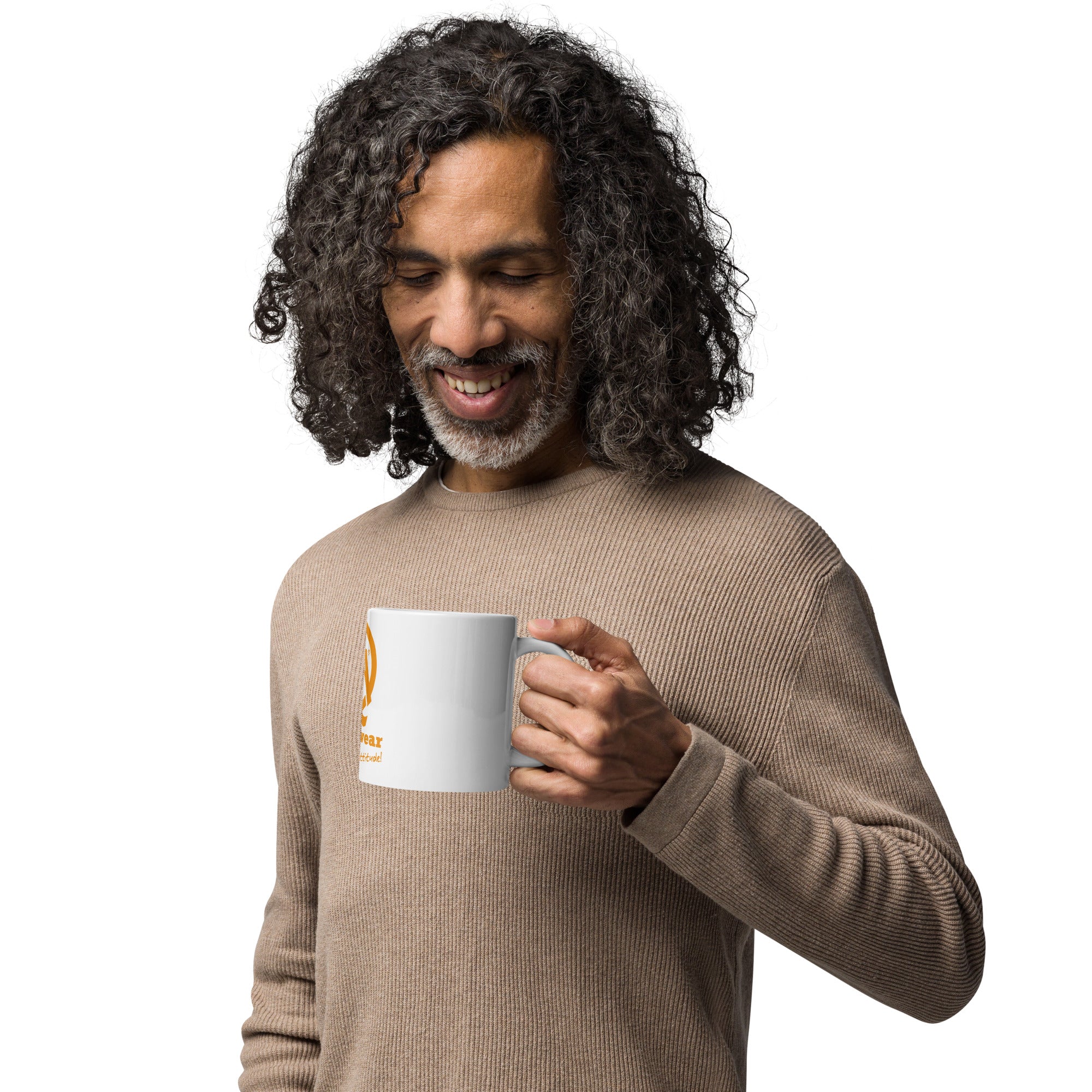 White Glossy Mug-FAQ Sportswear