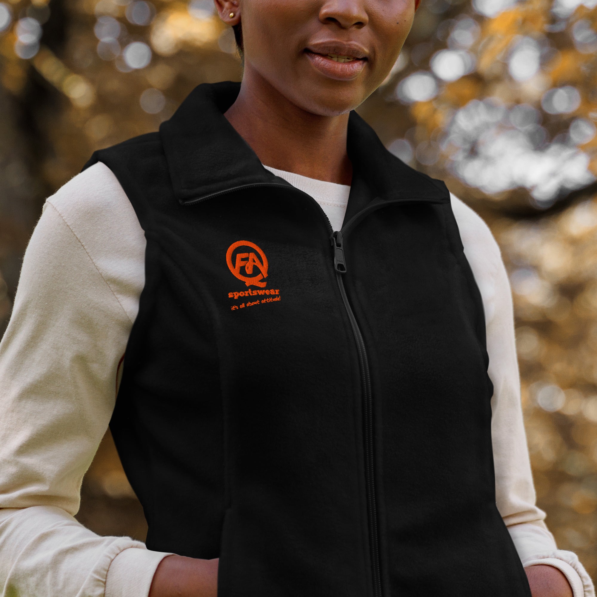 Women’s Fleece Vest-FAQ Sportswear