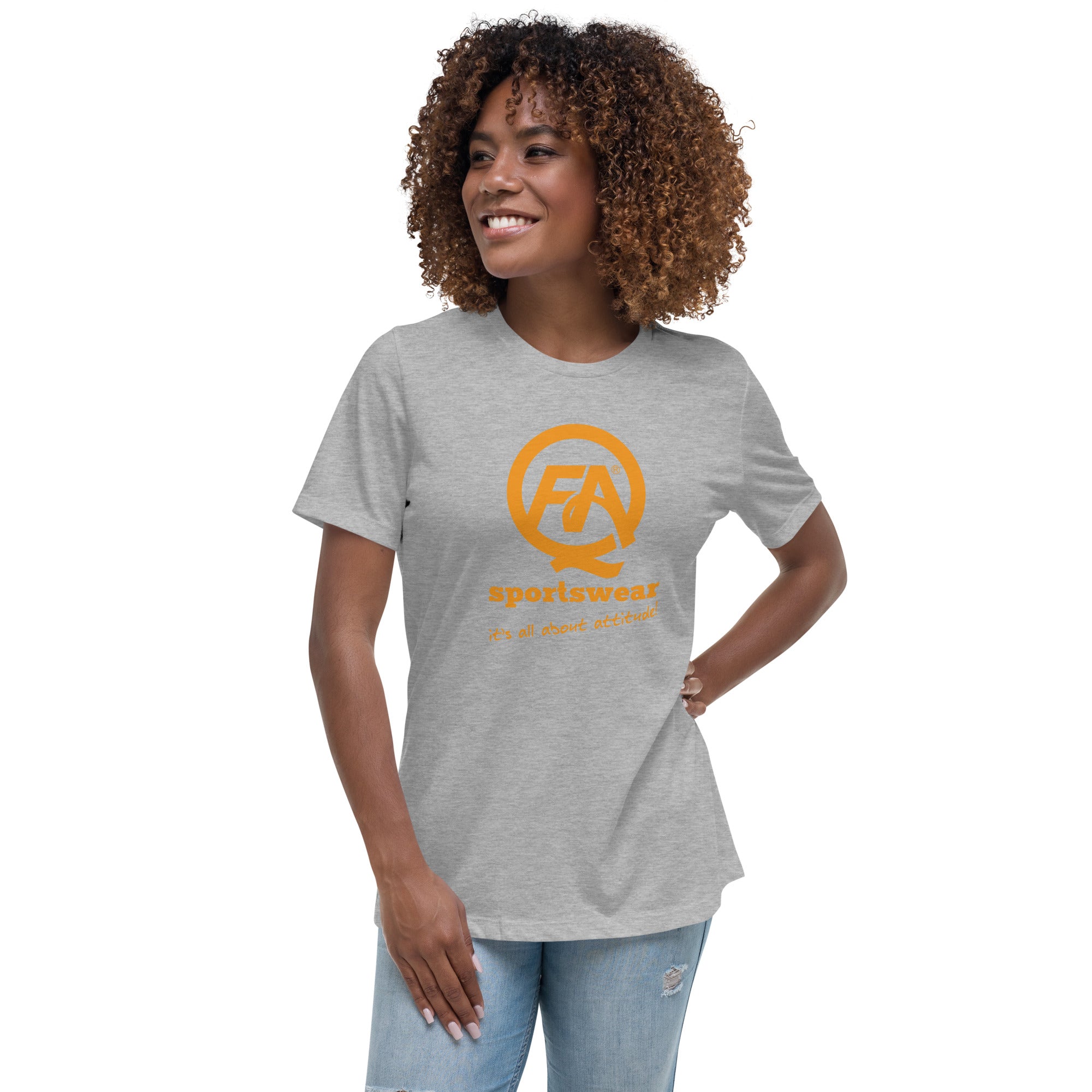 Women's Relaxed T-Shirt-FAQ Sportswear