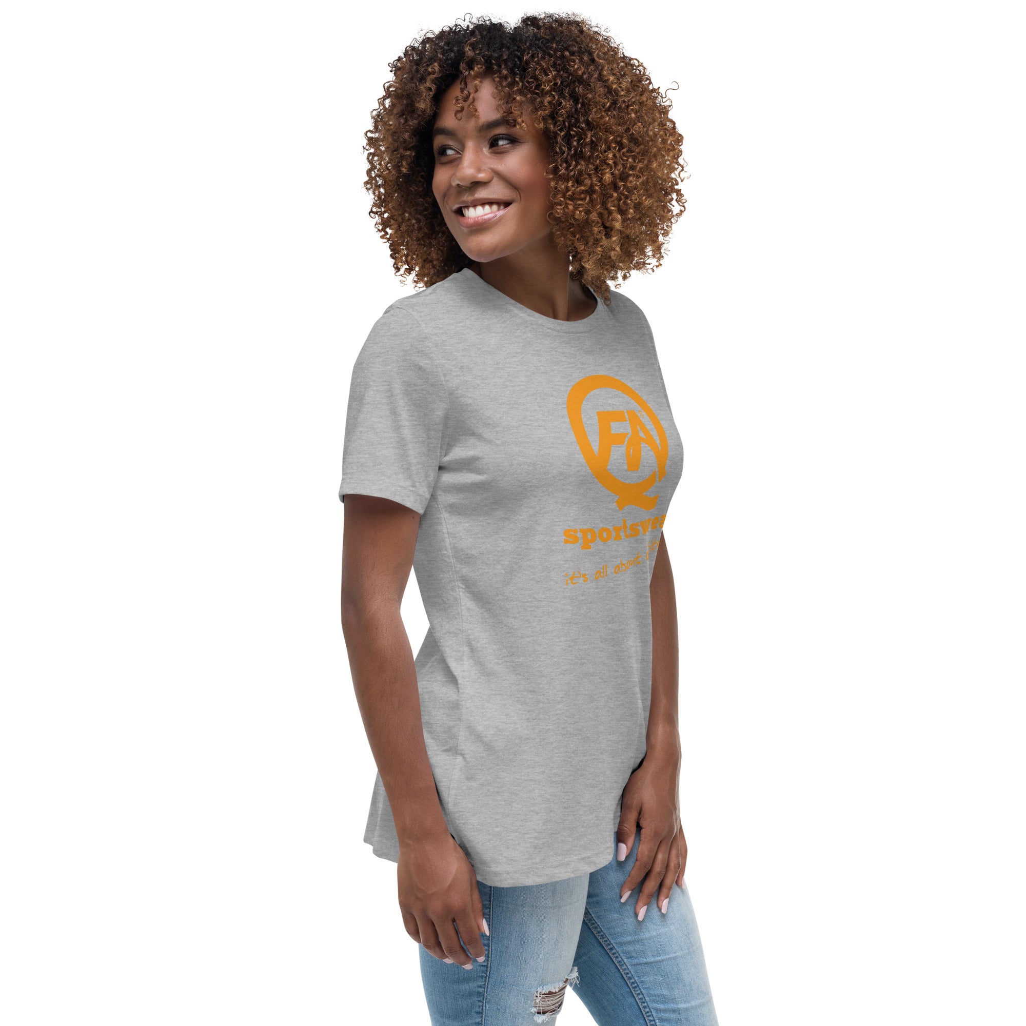 Women's Relaxed T-Shirt-FAQ Sportswear