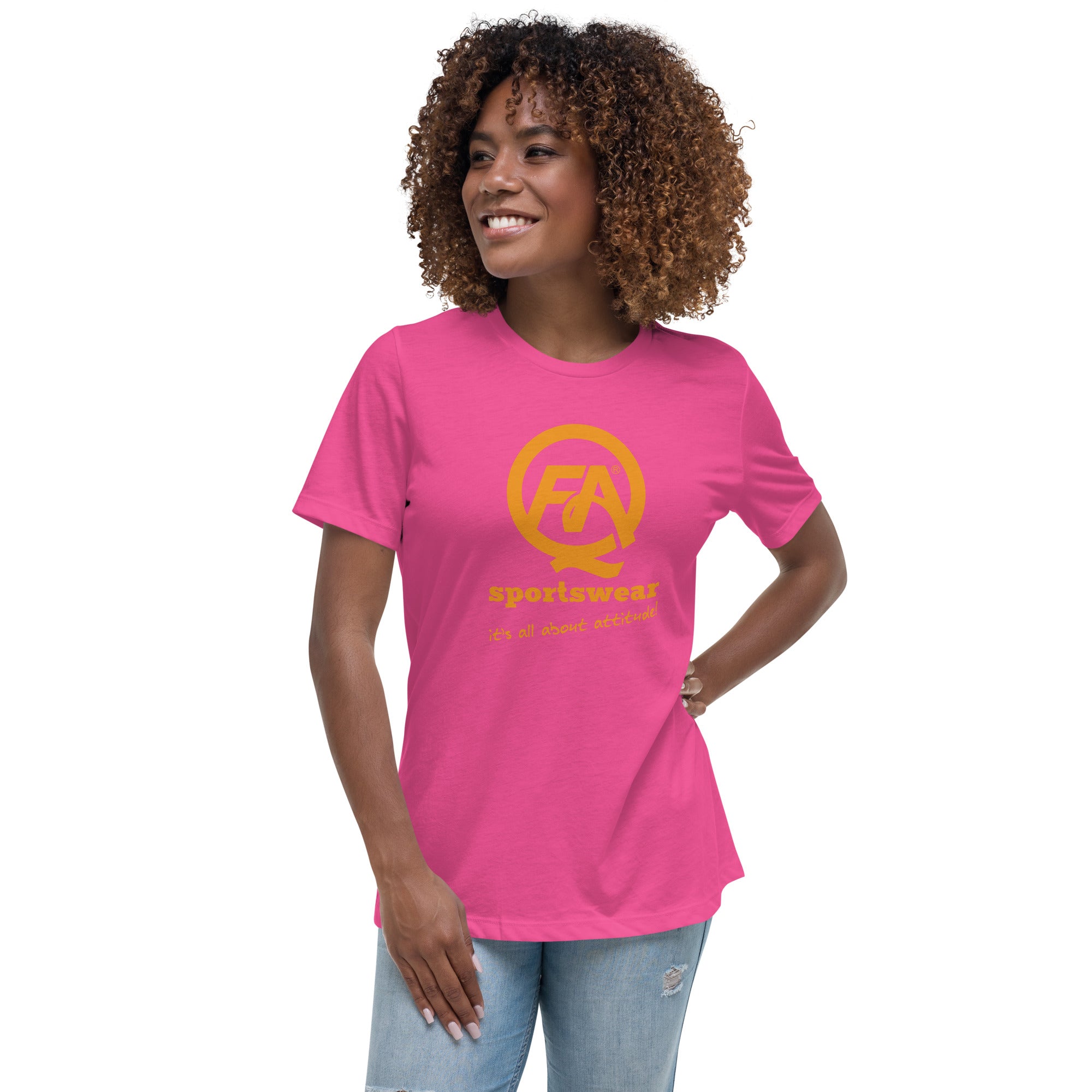 Women's Relaxed T-Shirt-FAQ Sportswear