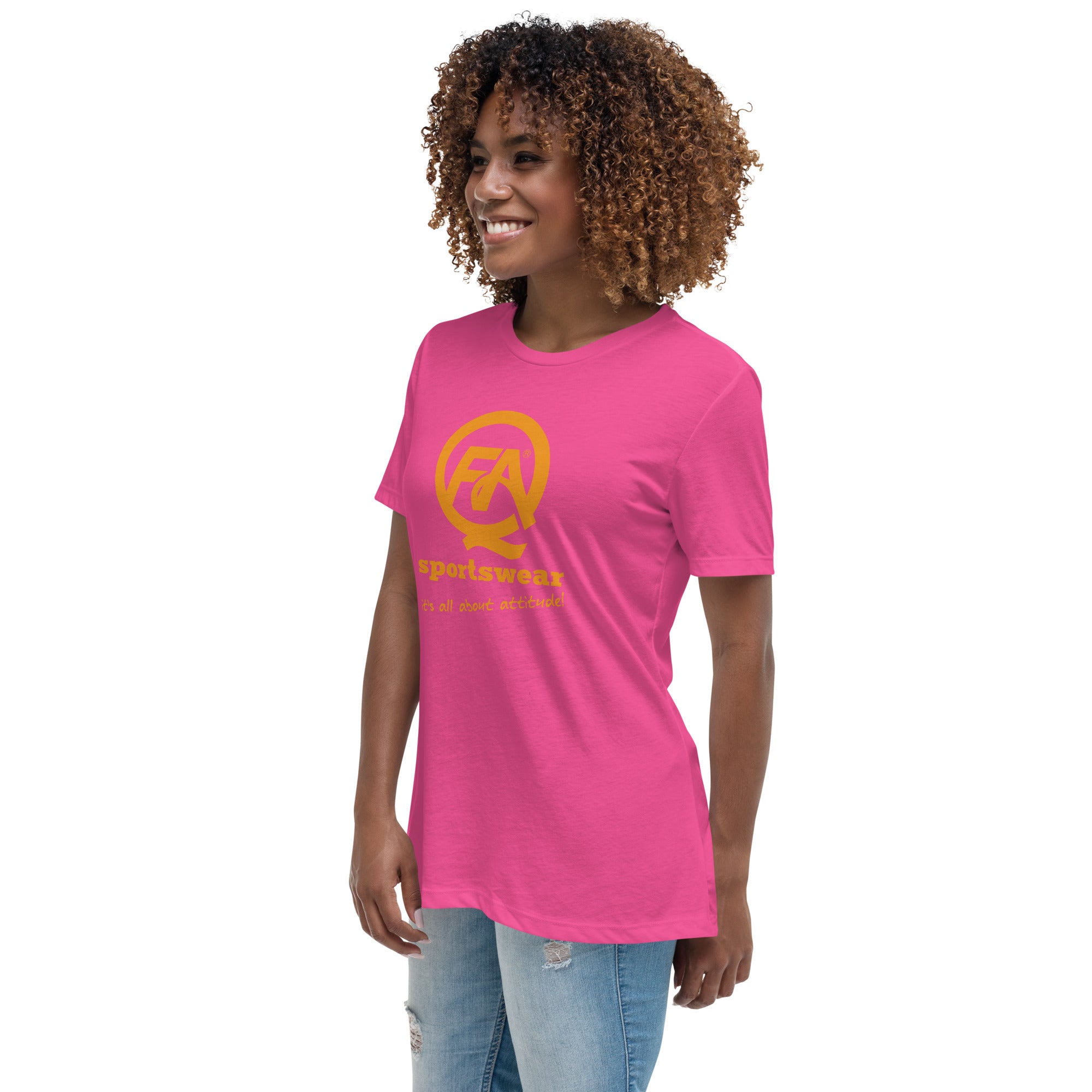 Women's Relaxed T-Shirt-FAQ Sportswear