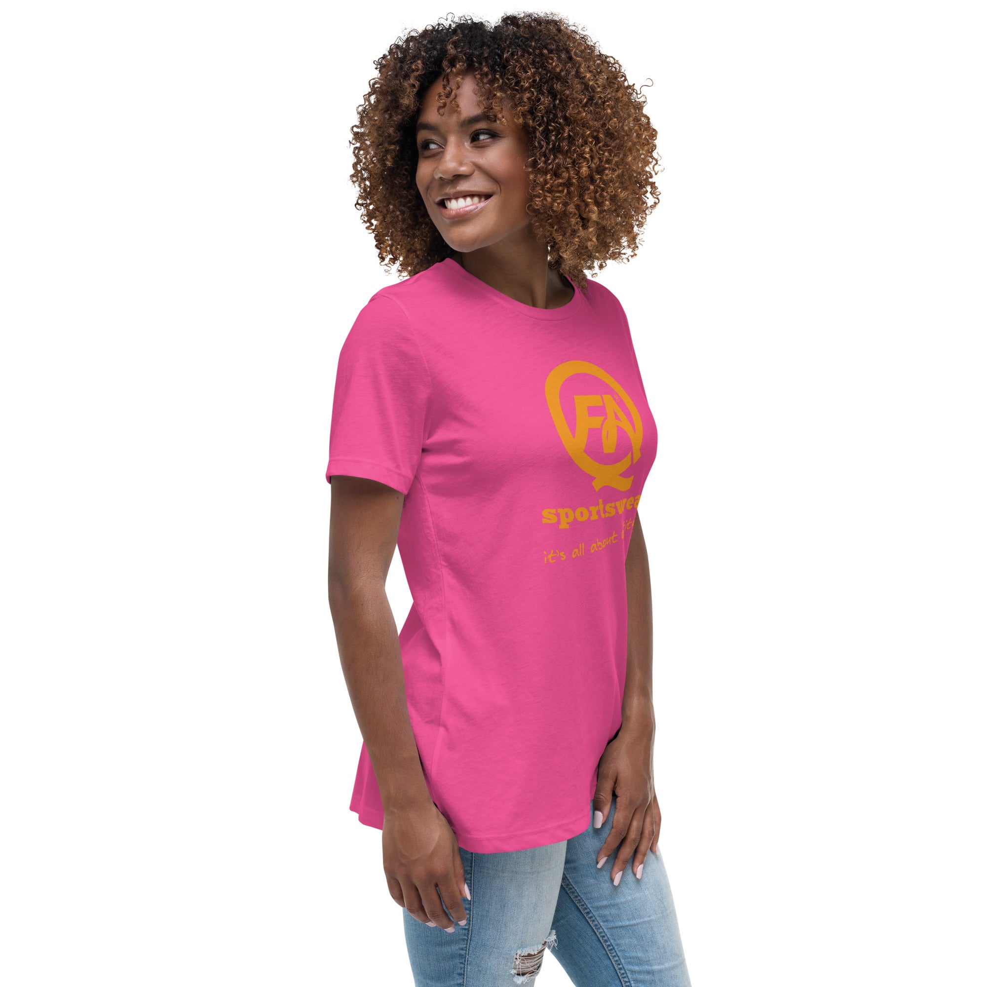 Women's Relaxed T-Shirt-FAQ Sportswear