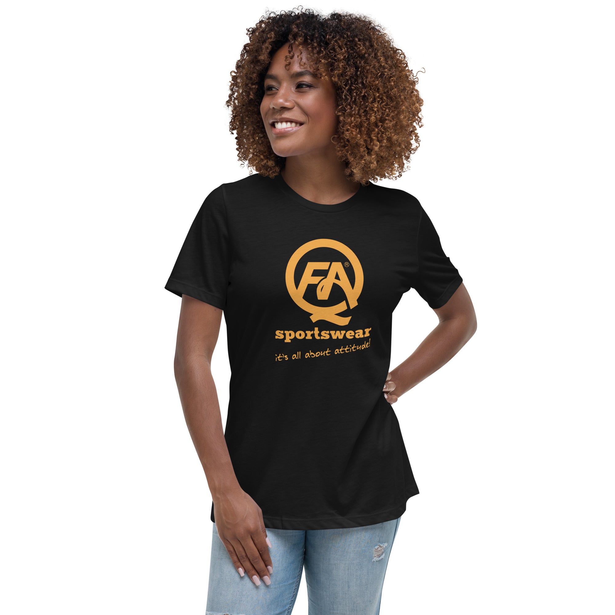 Women's Relaxed T-Shirt-FAQ Sportswear