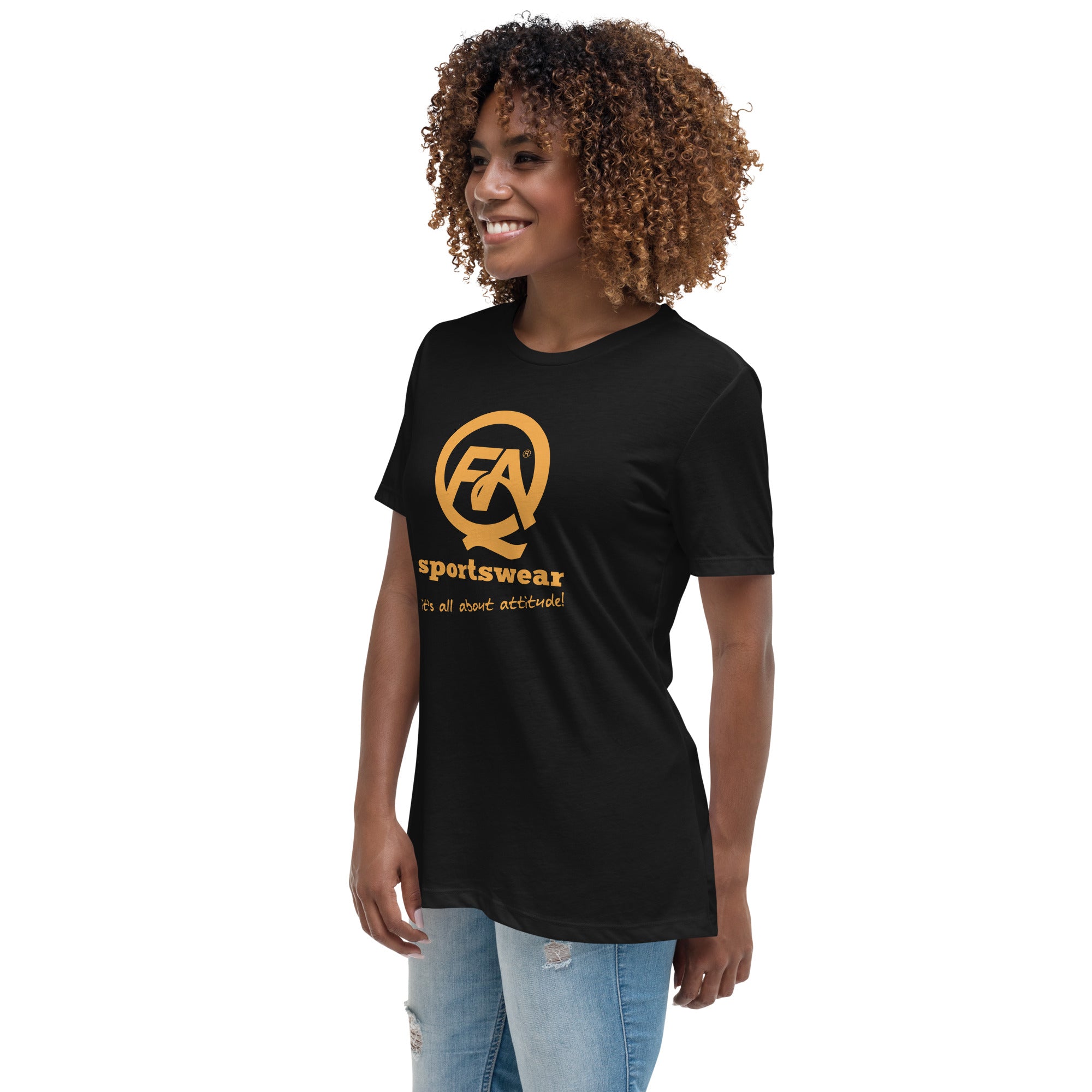 Women's Relaxed T-Shirt-FAQ Sportswear