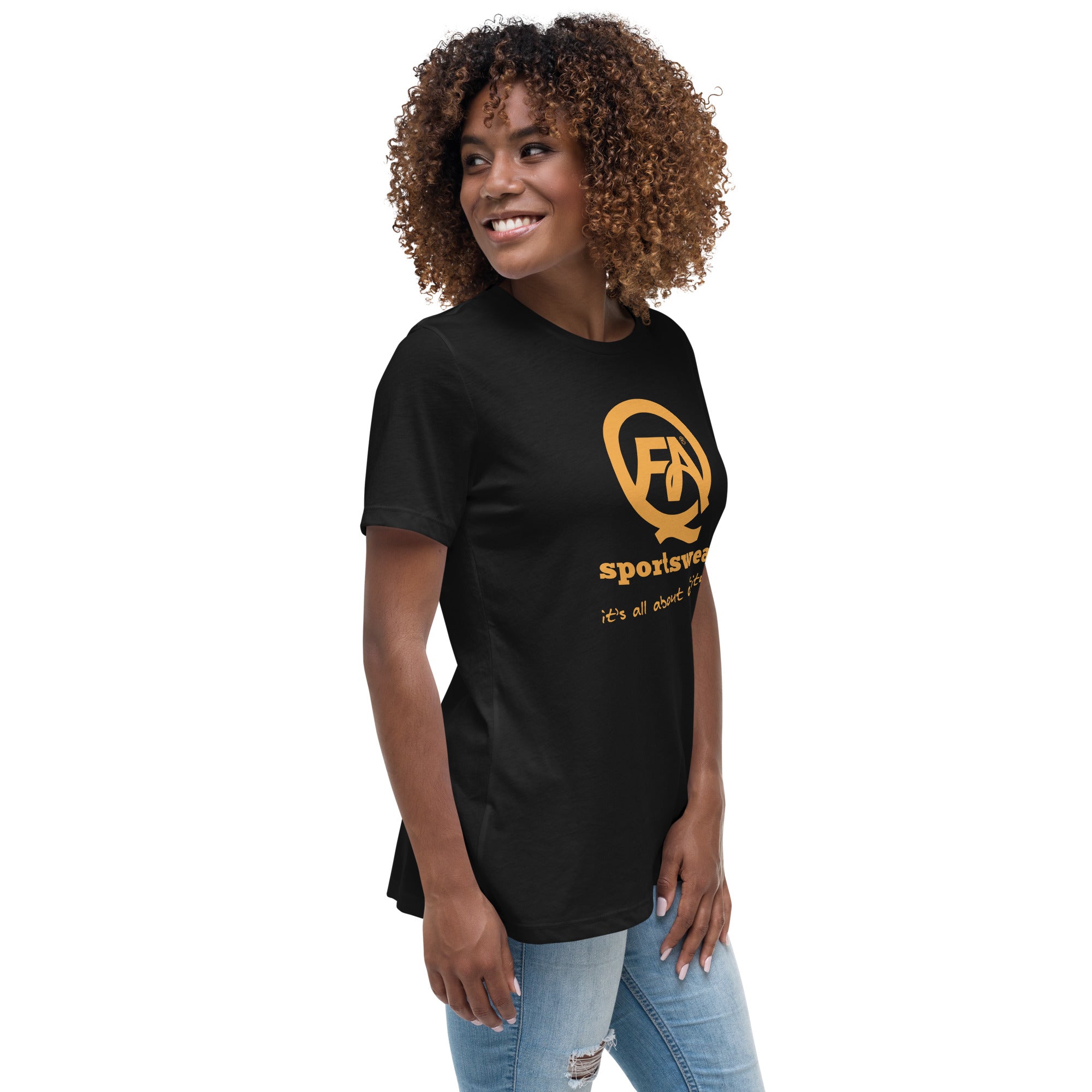 Women's Relaxed T-Shirt-FAQ Sportswear