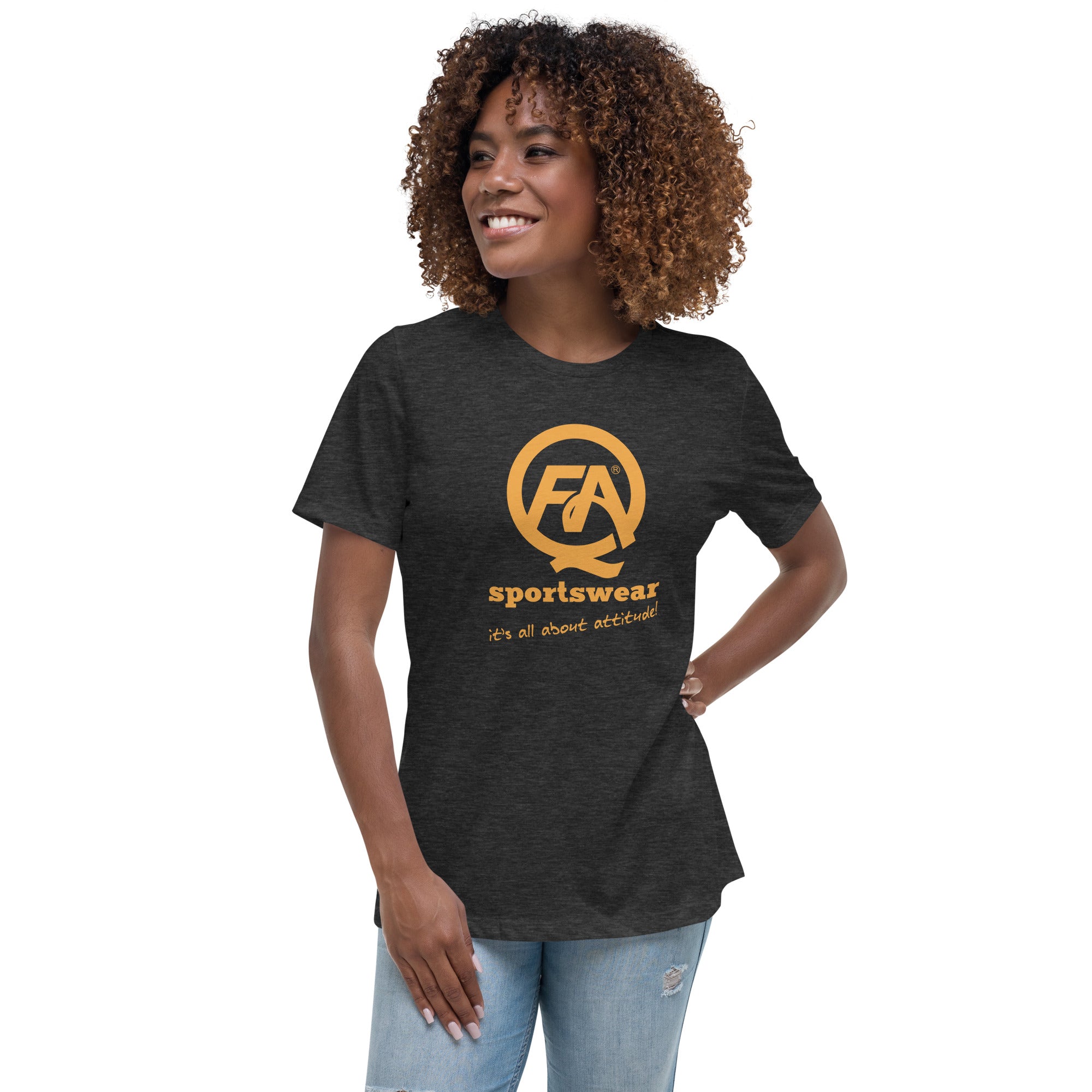 Women's Relaxed T-Shirt-FAQ Sportswear