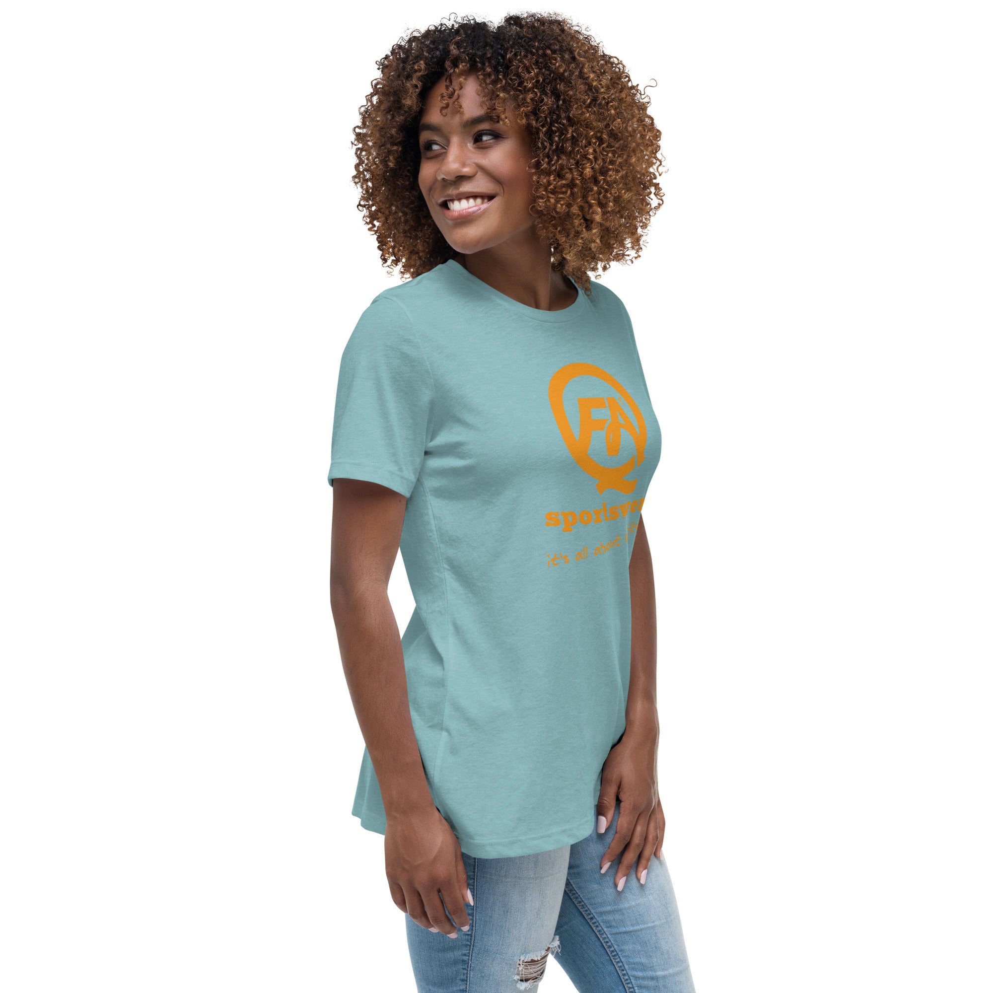 Women's Relaxed T-Shirt-FAQ Sportswear