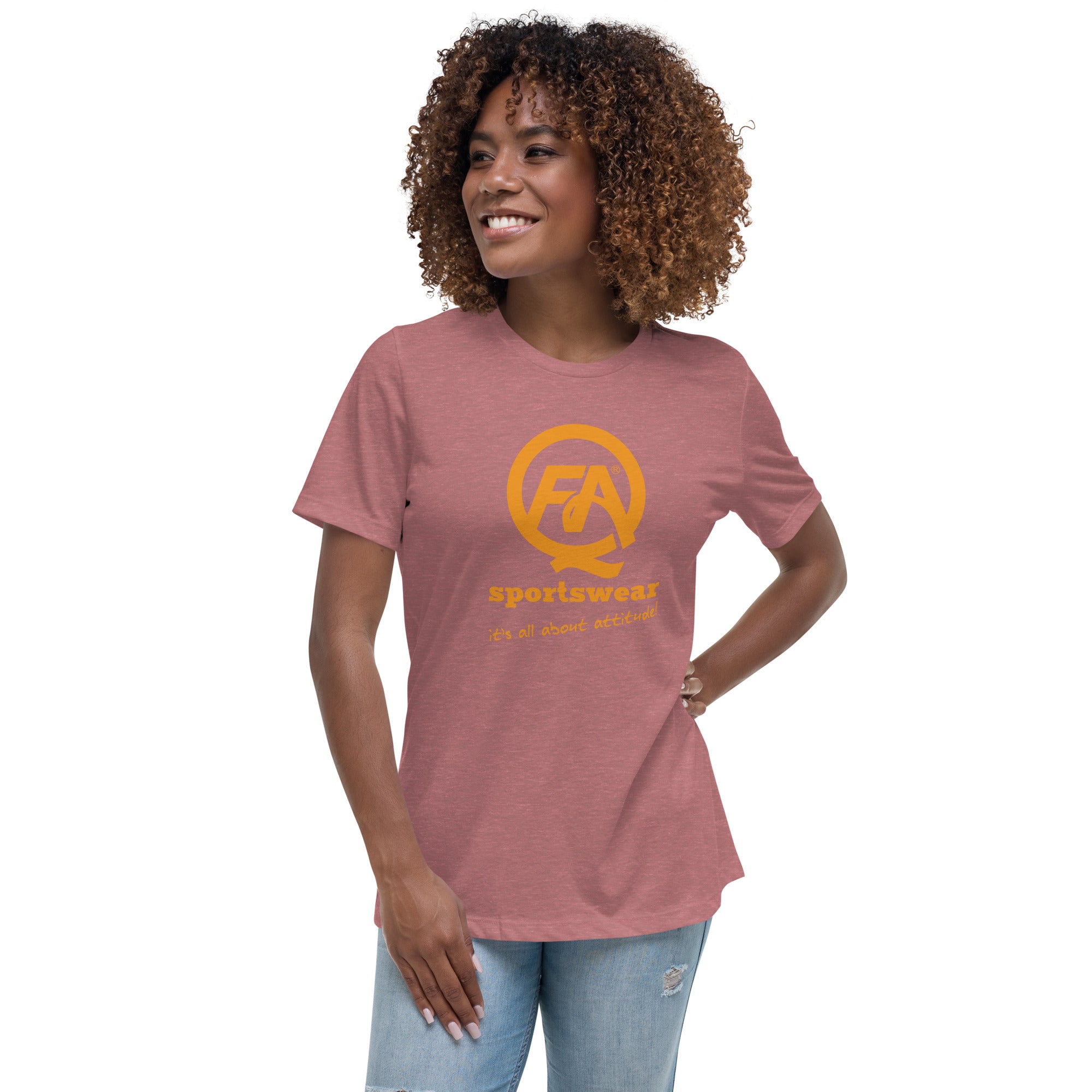 Women's Relaxed T-Shirt-FAQ Sportswear