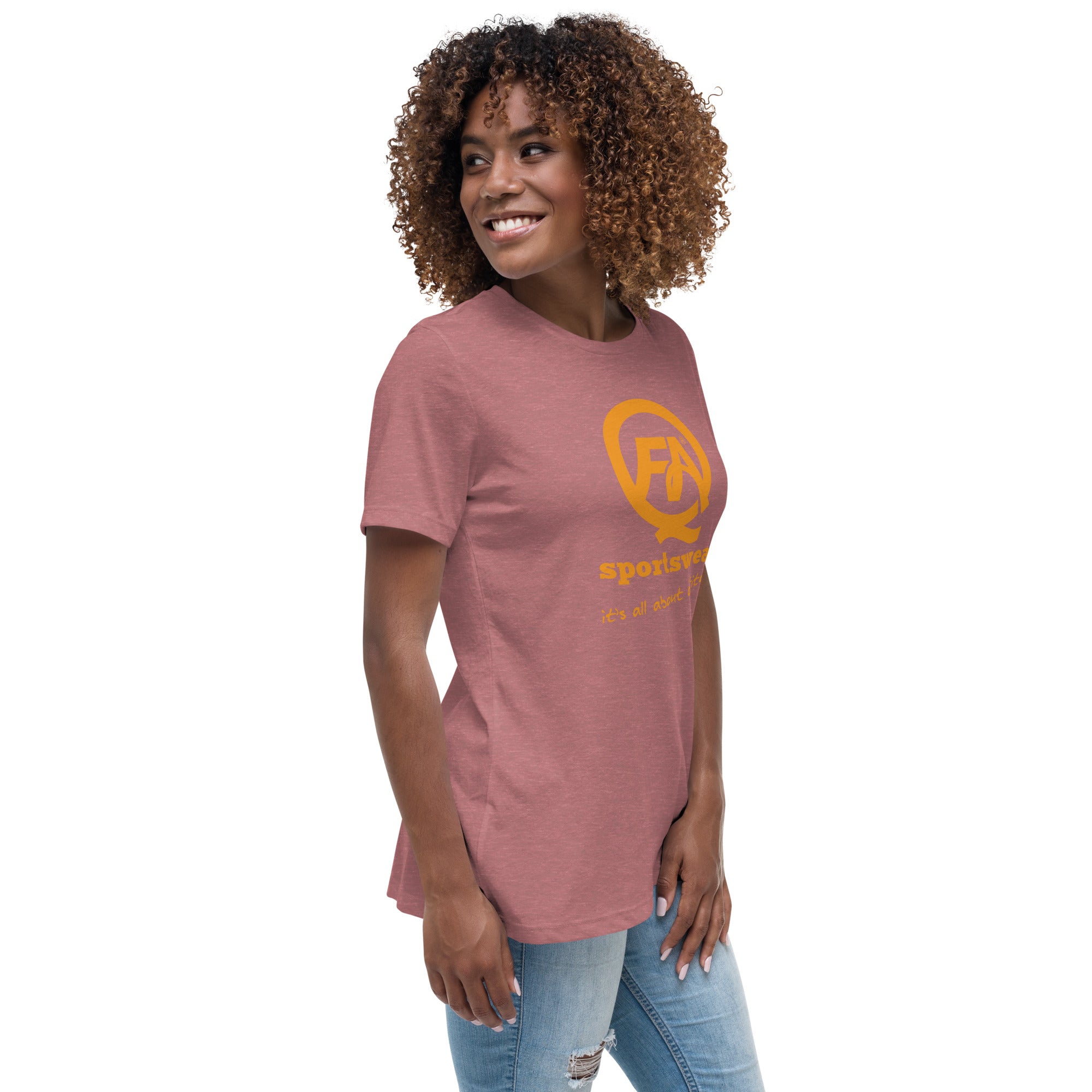 Women's Relaxed T-Shirt-FAQ Sportswear