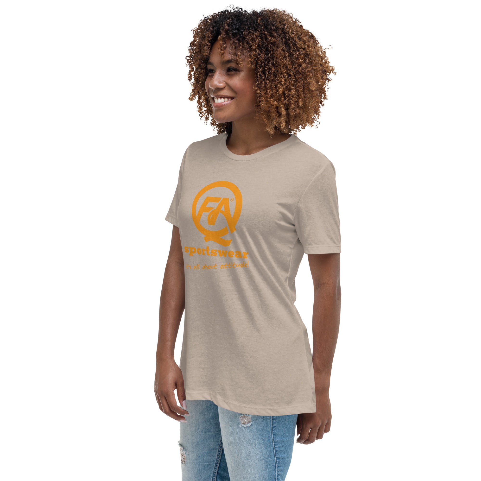 Women's Relaxed T-Shirt-FAQ Sportswear