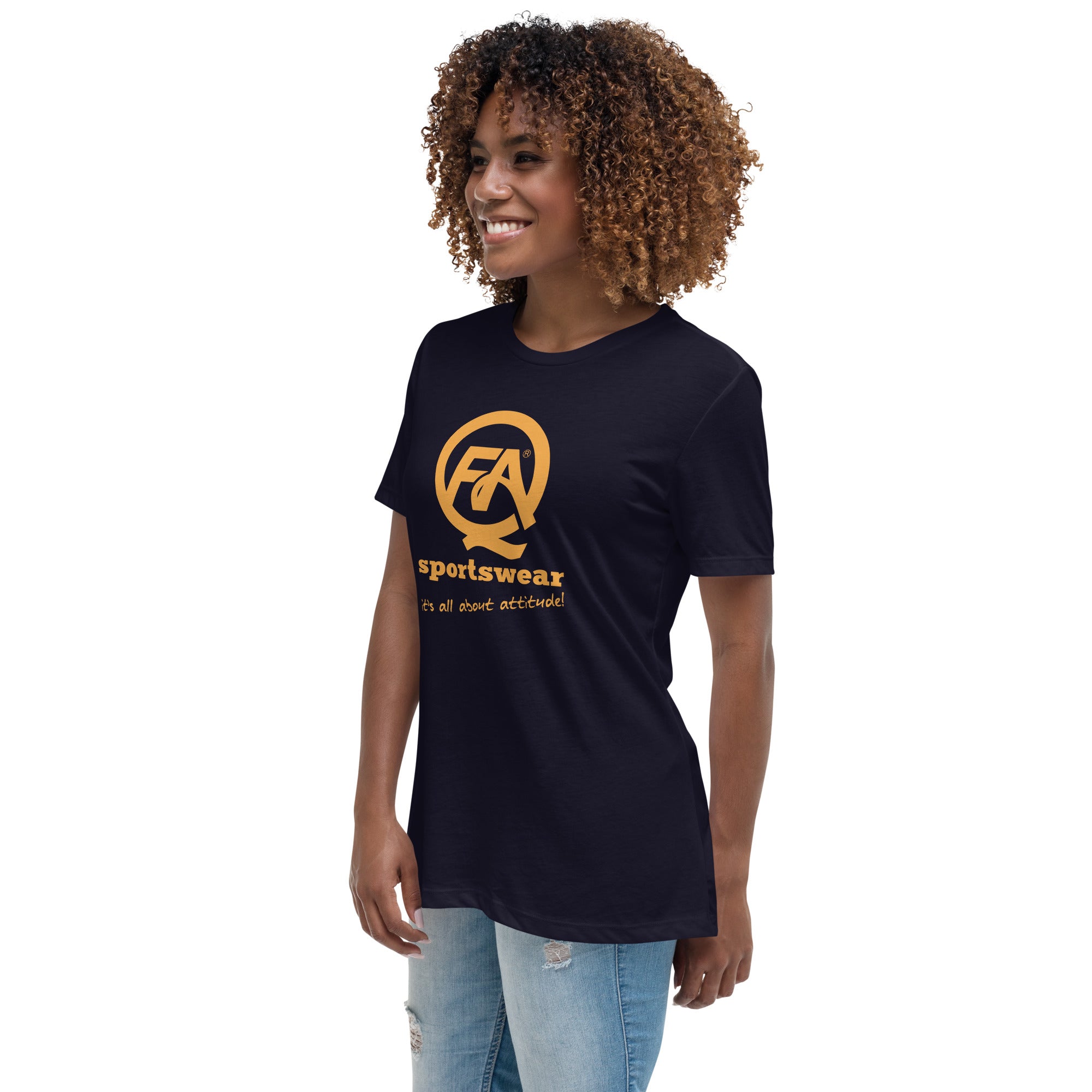 Women's Relaxed T-Shirt-FAQ Sportswear