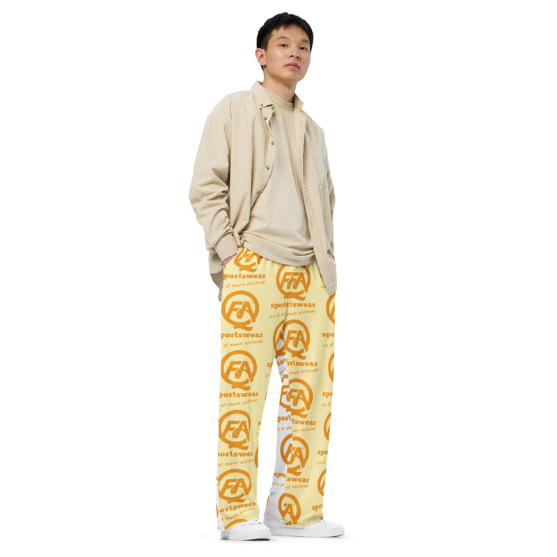 Wide-Leg Pants-FAQ Sportswear