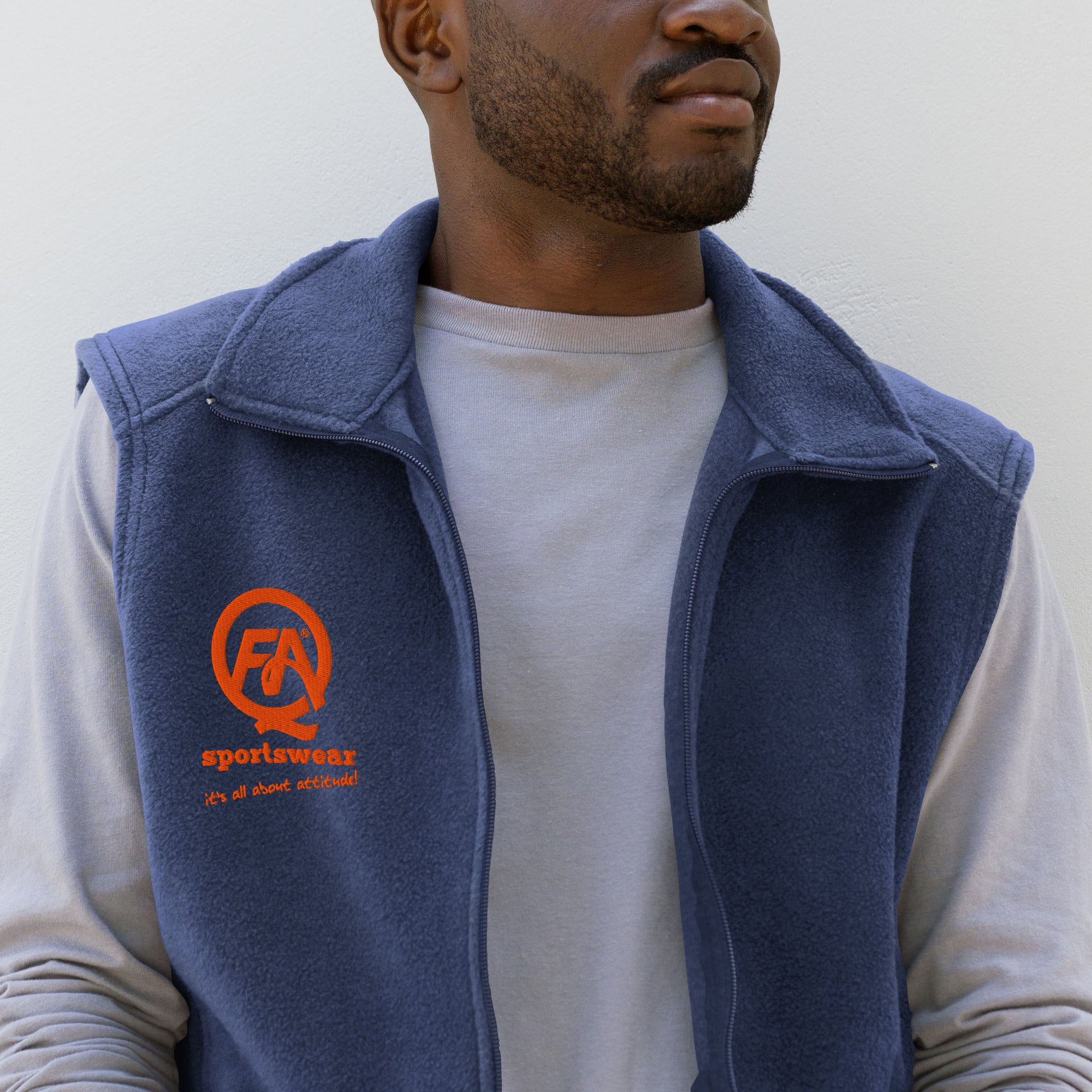Men’s Fleece Vest-FAQ Sportswear