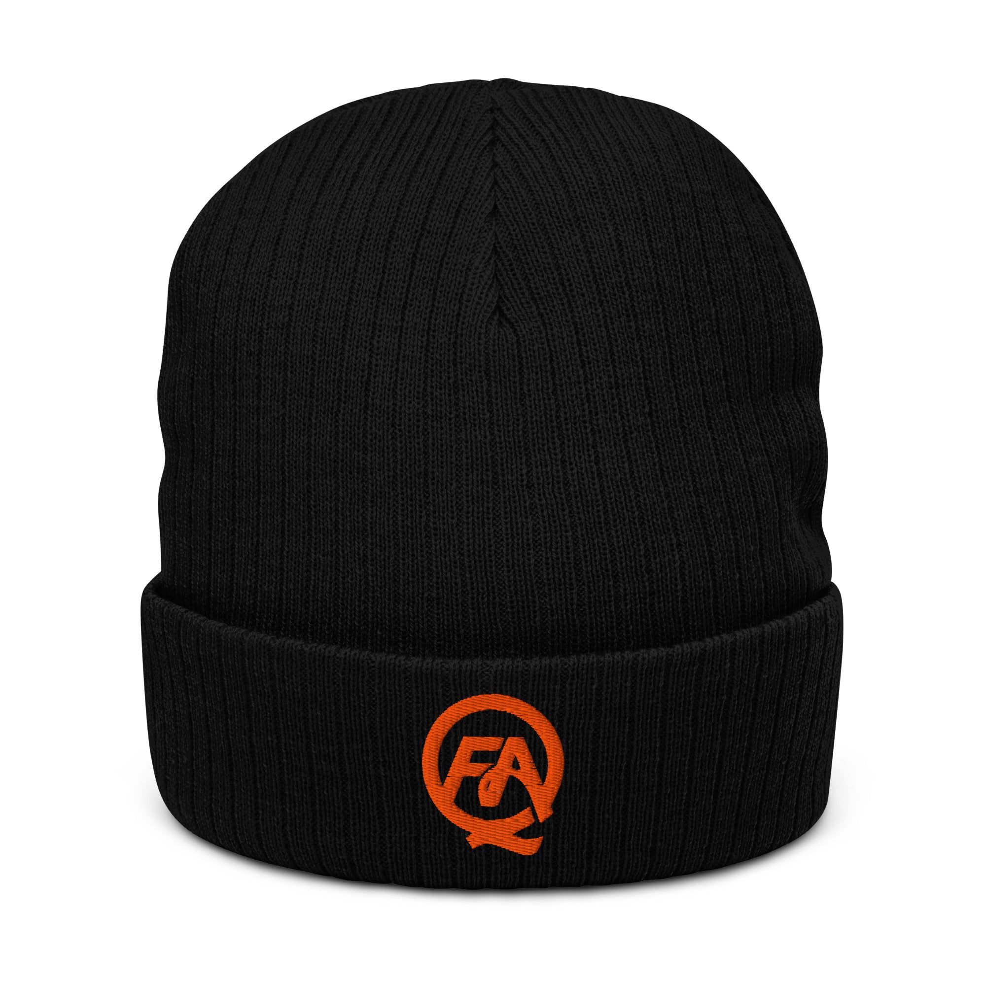Ribbed knit beanie-FAQ Sportswear
