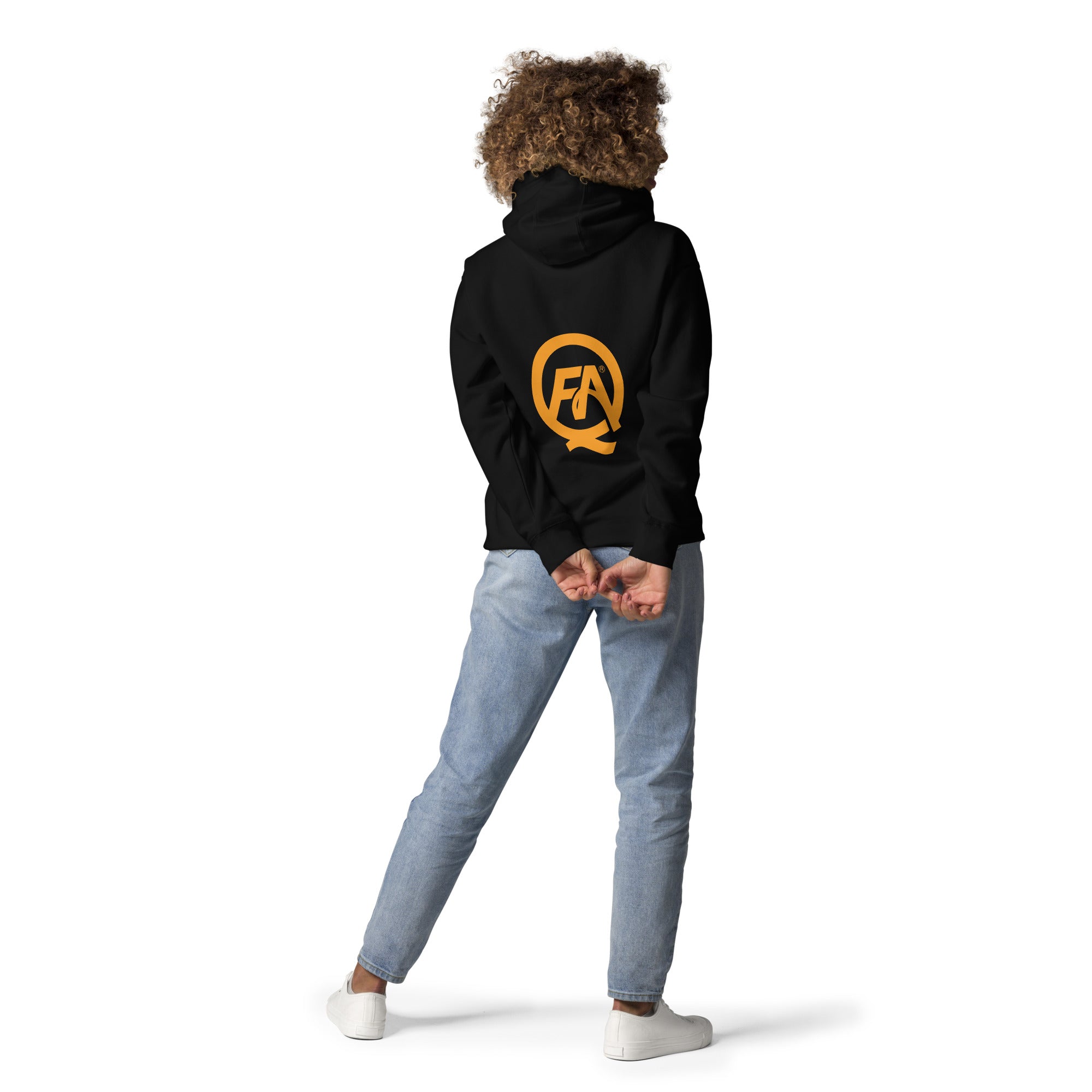 Hoodie, Center Logo-FAQ Sportswear