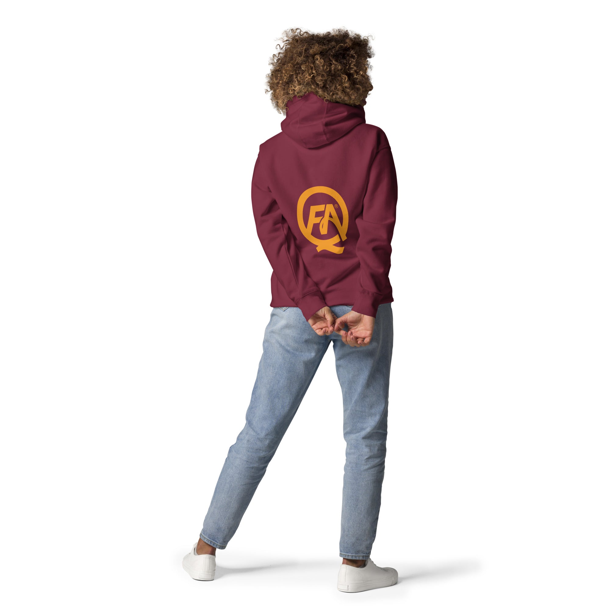 Hoodie, Center Logo-FAQ Sportswear