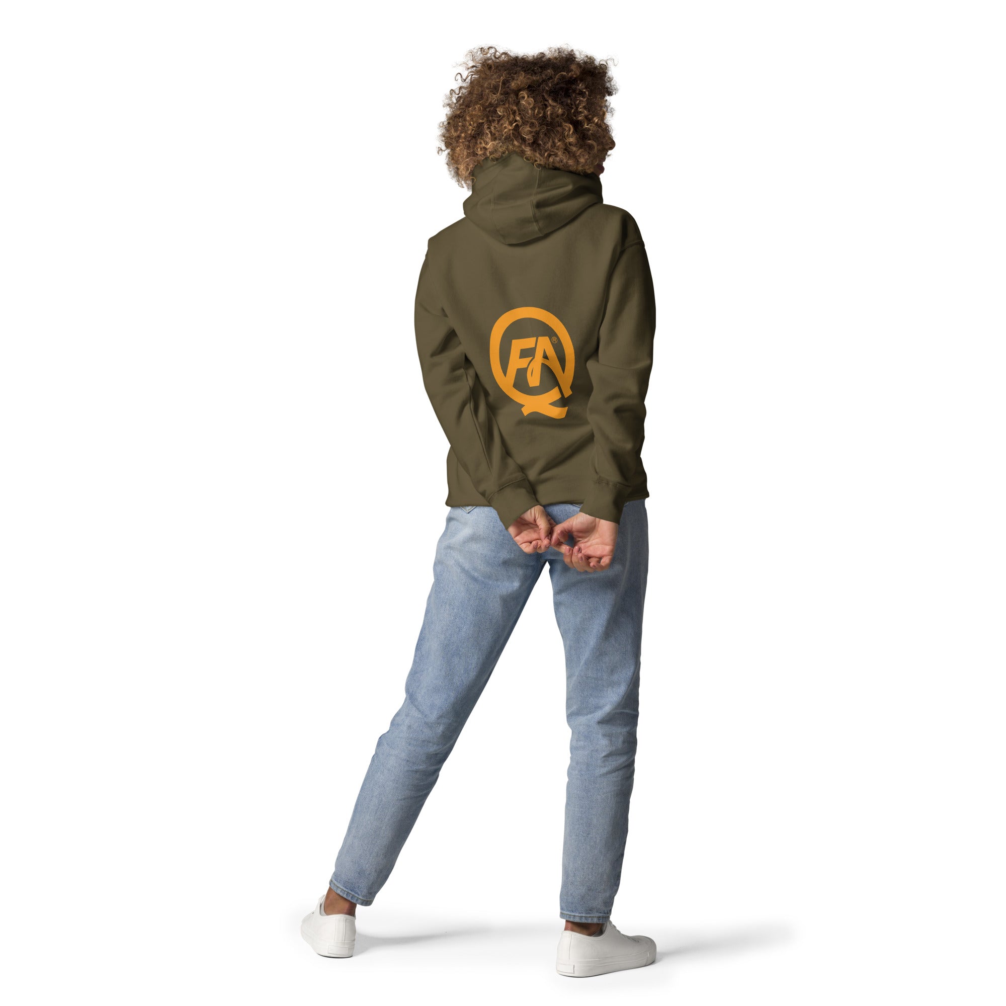 Hoodie, Center Logo-FAQ Sportswear