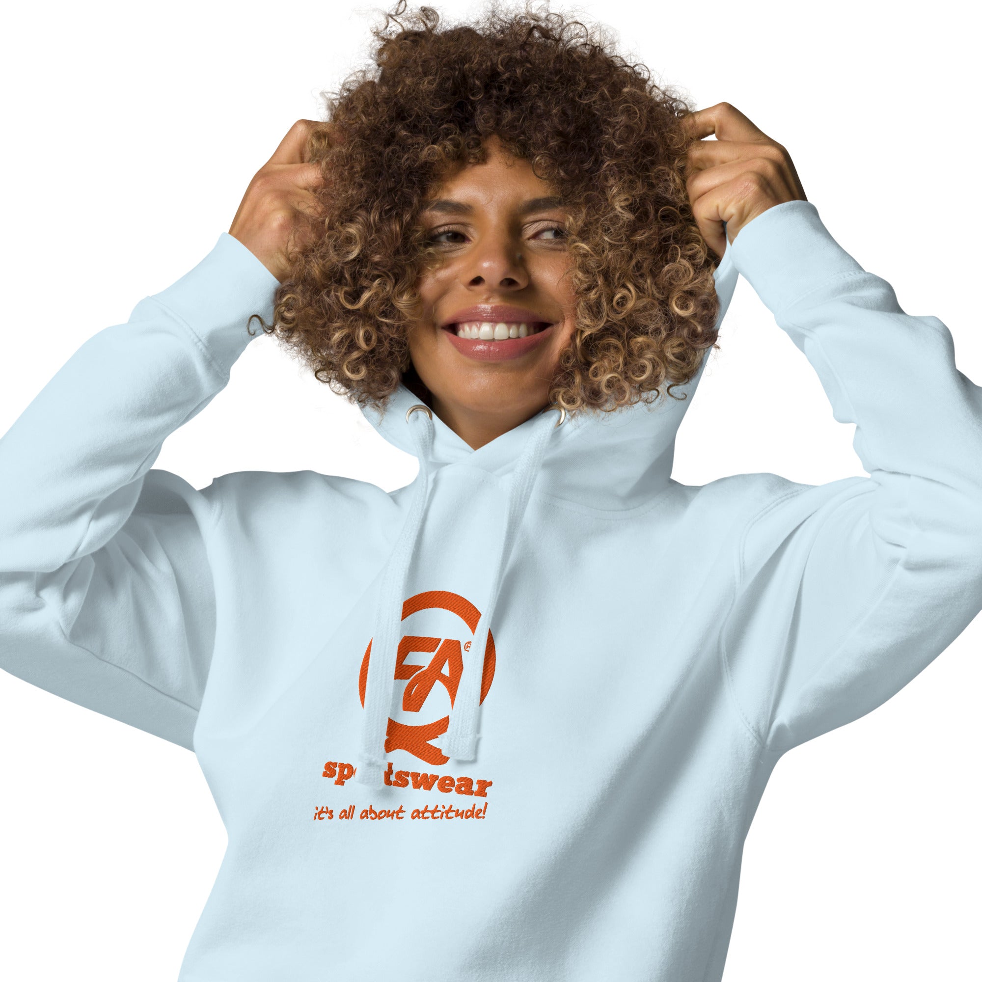 Hoodie, Center Logo-FAQ Sportswear