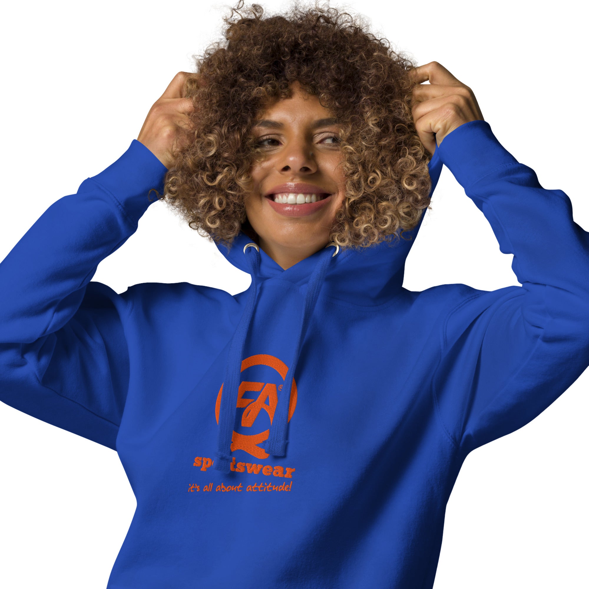 Hoodie, Center Logo-FAQ Sportswear