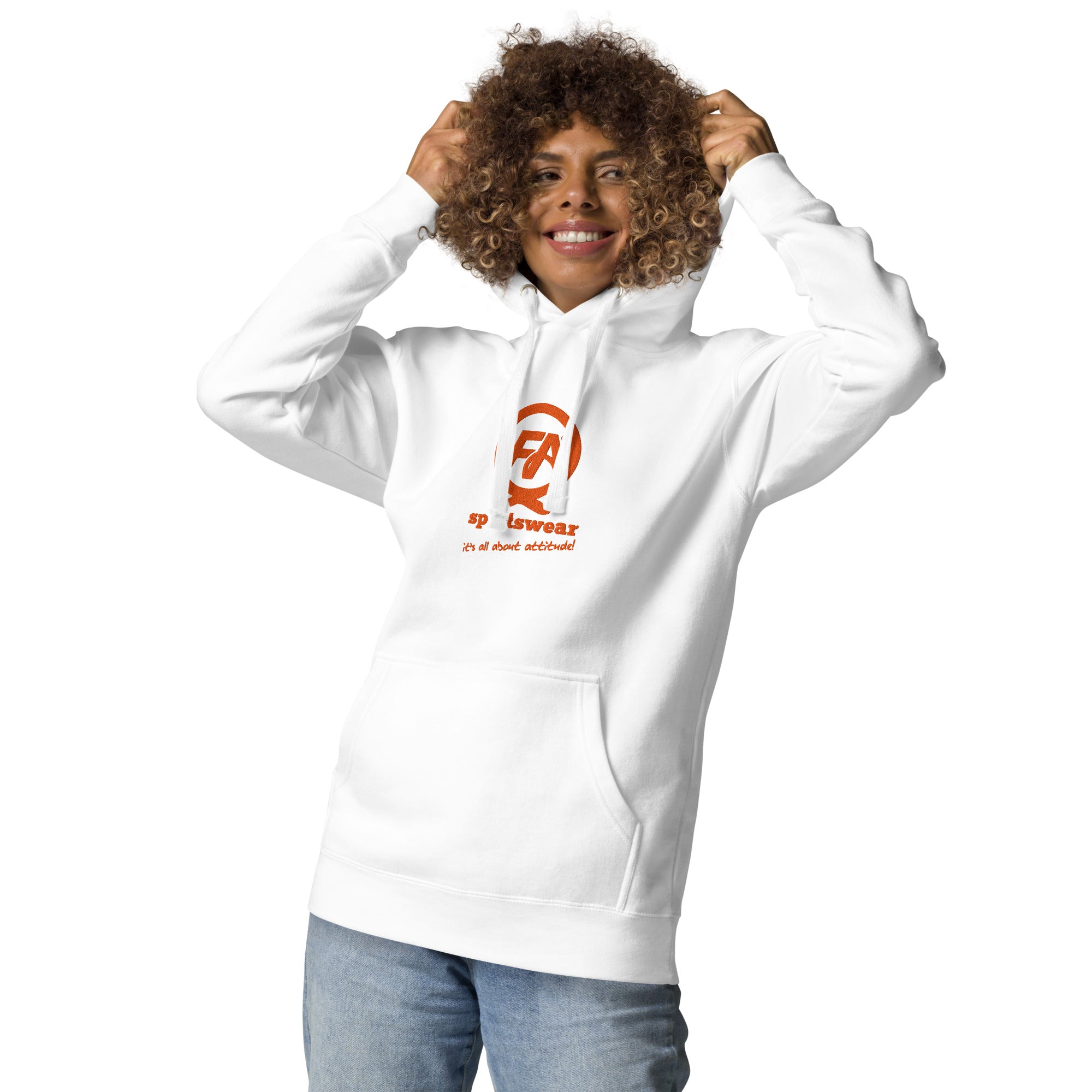 Hoodie, Center Logo-FAQ Sportswear
