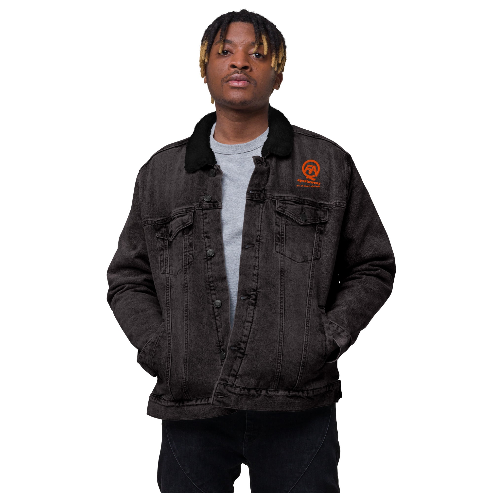 Denim Sherpa Jacket-FAQ Sportswear
