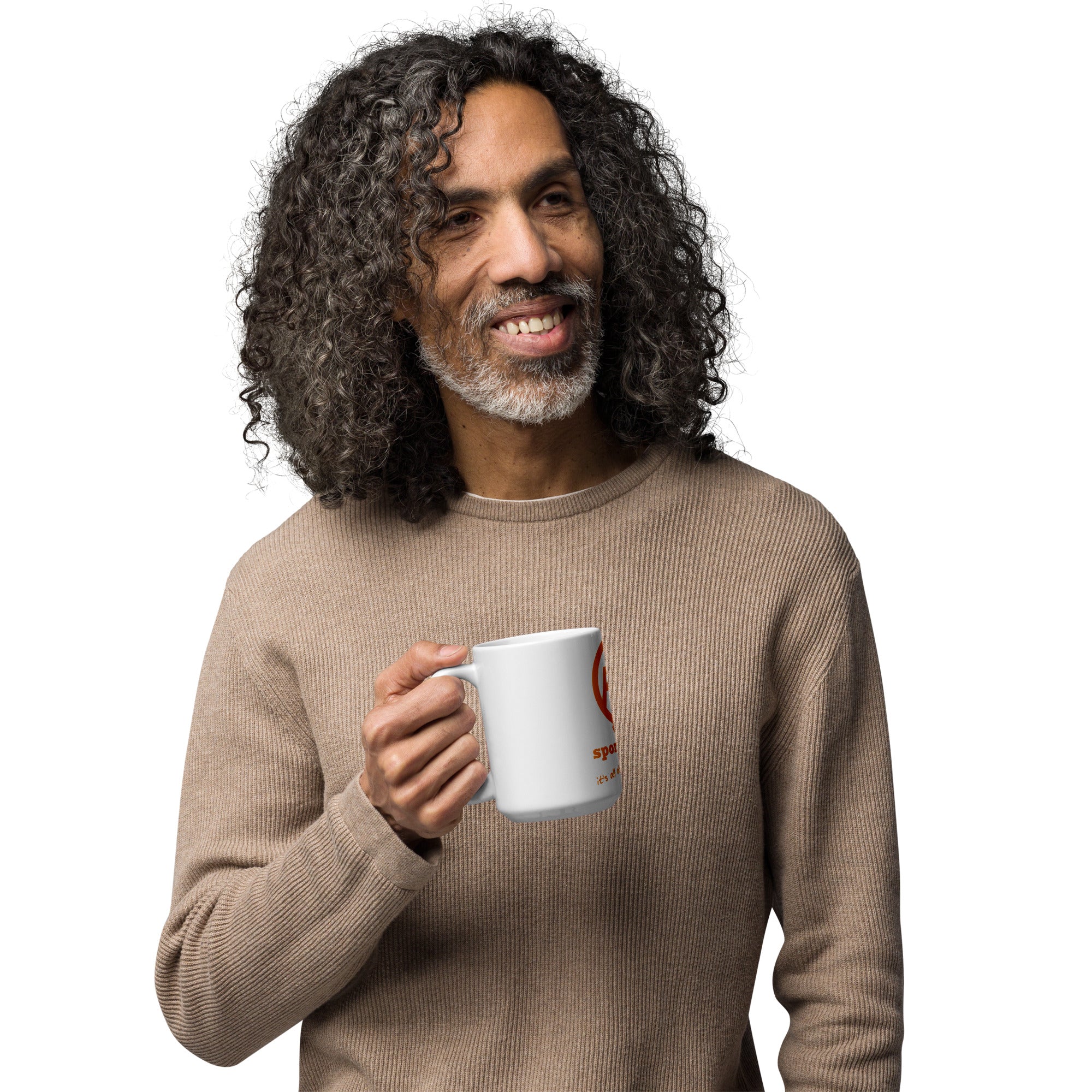 White Glossy Mug-FAQ Sportswear