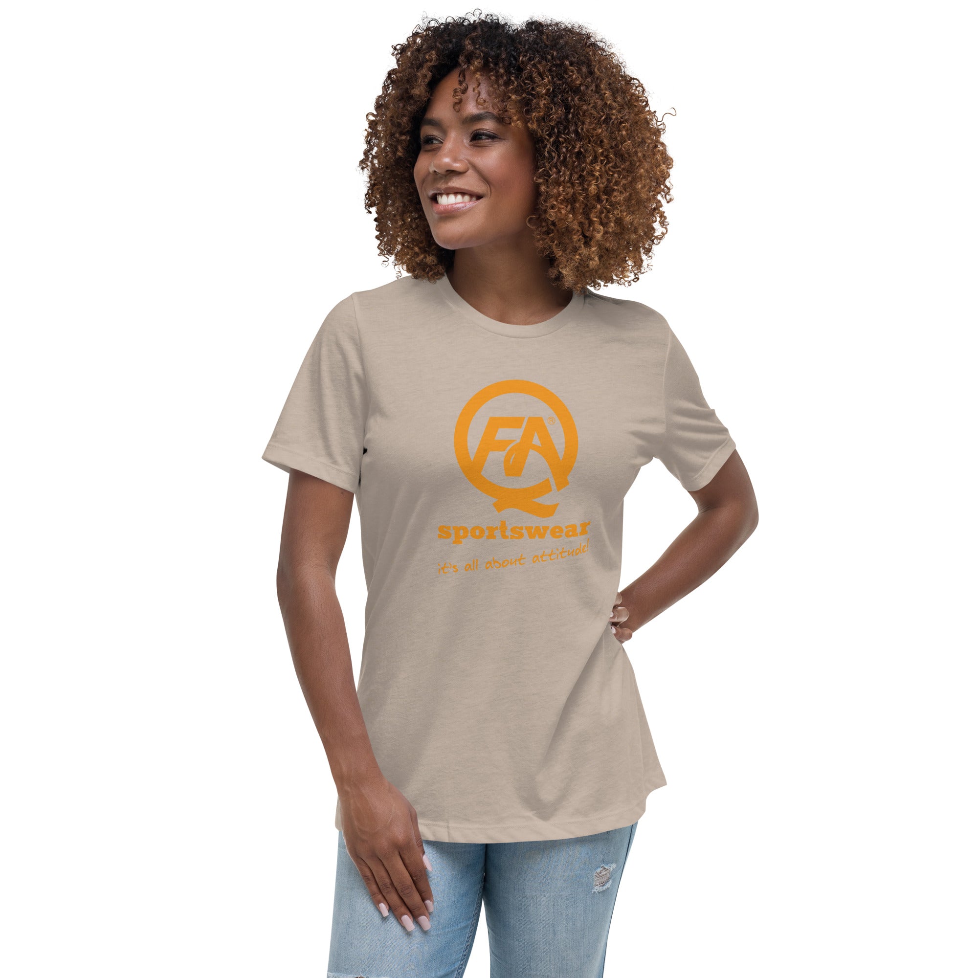 Women's Relaxed T-Shirt-FAQ Sportswear